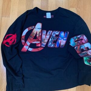 Avengers Crewneck Sweatshirt with embroidered letters - 1X